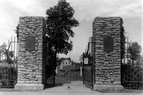 Pioneer Cemetery Front Gate